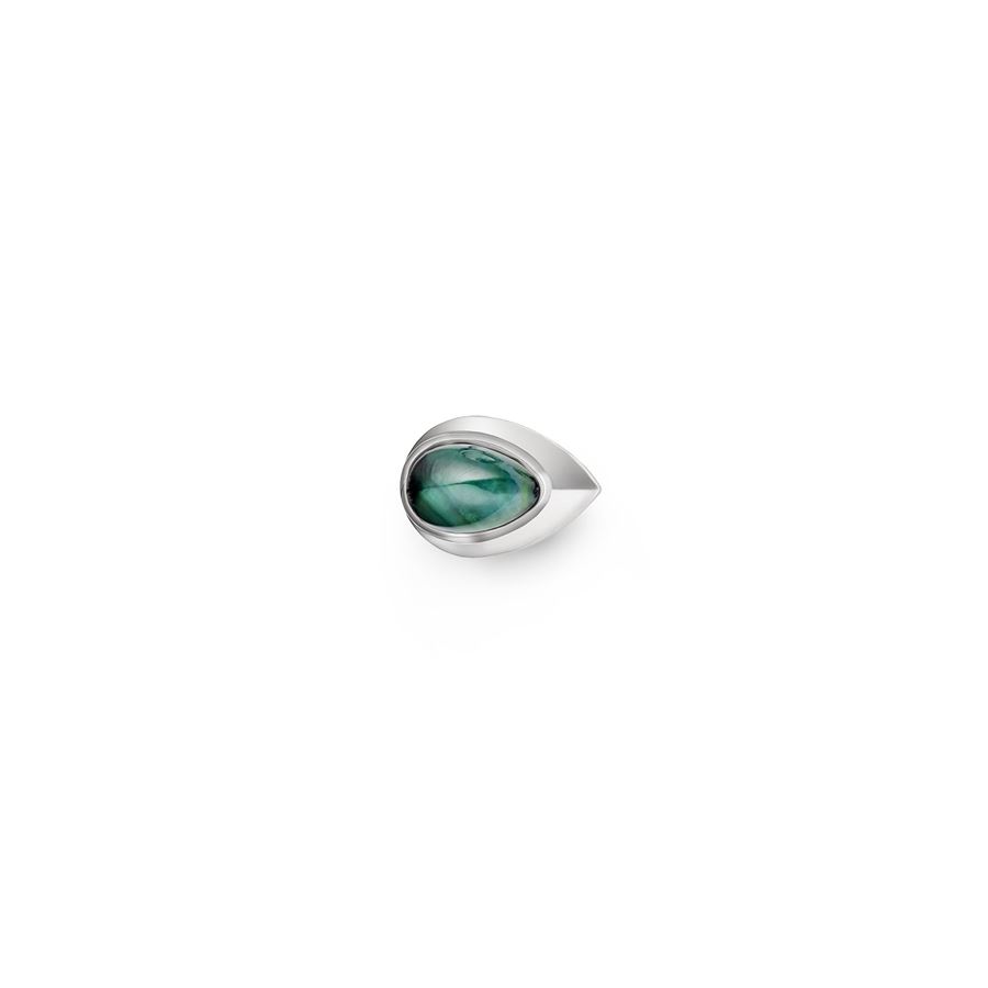 Chevalier in argento con cabochon verde AURUM | AN1 GCARG VP